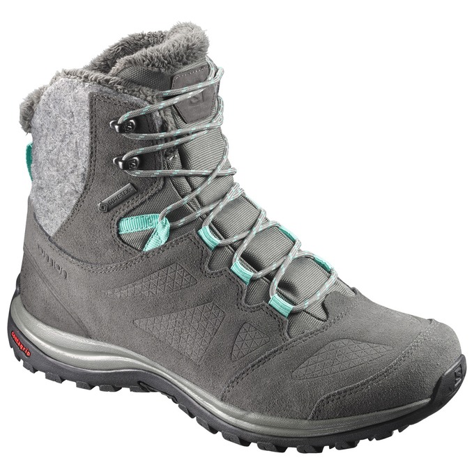 SALOMON ELLIPSE GTX® Philippines - Women's Winter Boots - Deep Grey | 048756-JAU